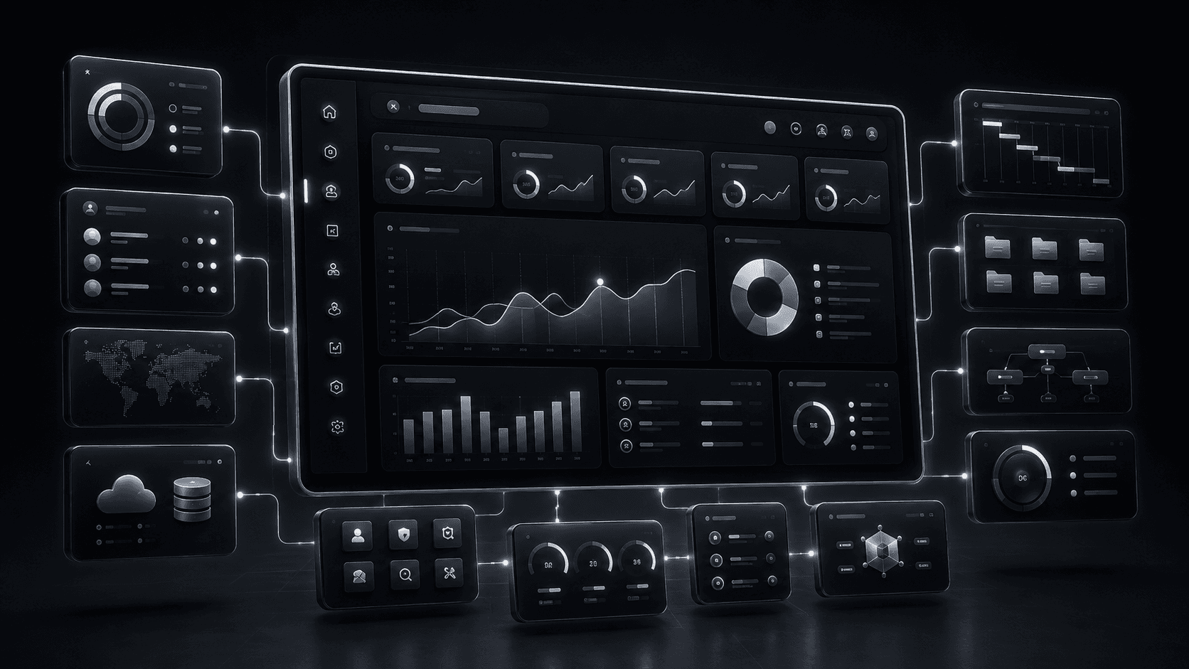 Admin Dashboards illustration