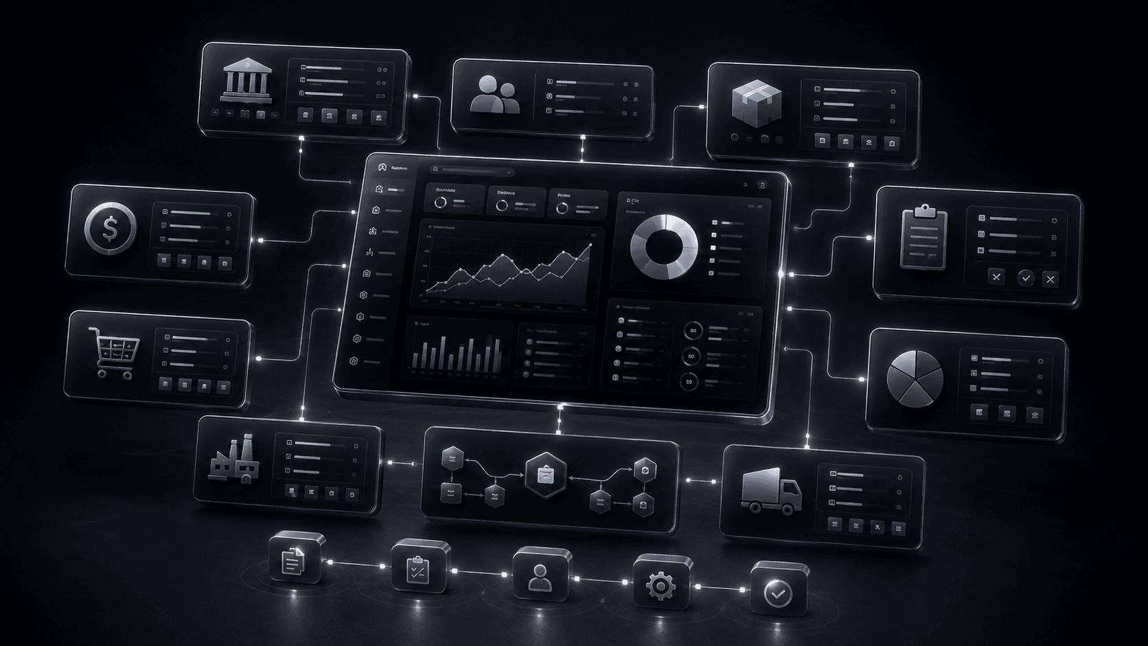 ERP & Workflow Systems illustration